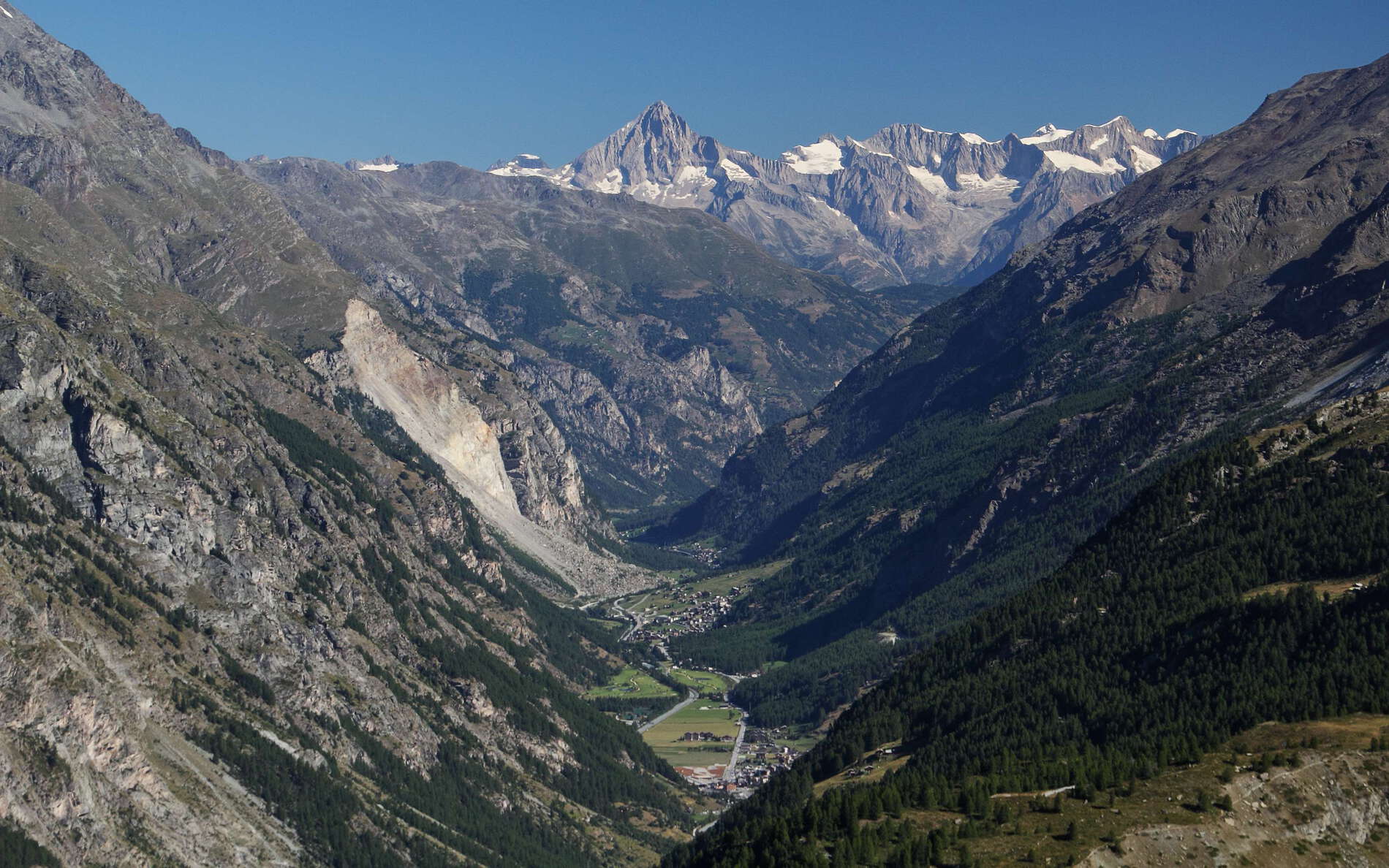 Zermatt | Matter Valley with Randa Rock Slide