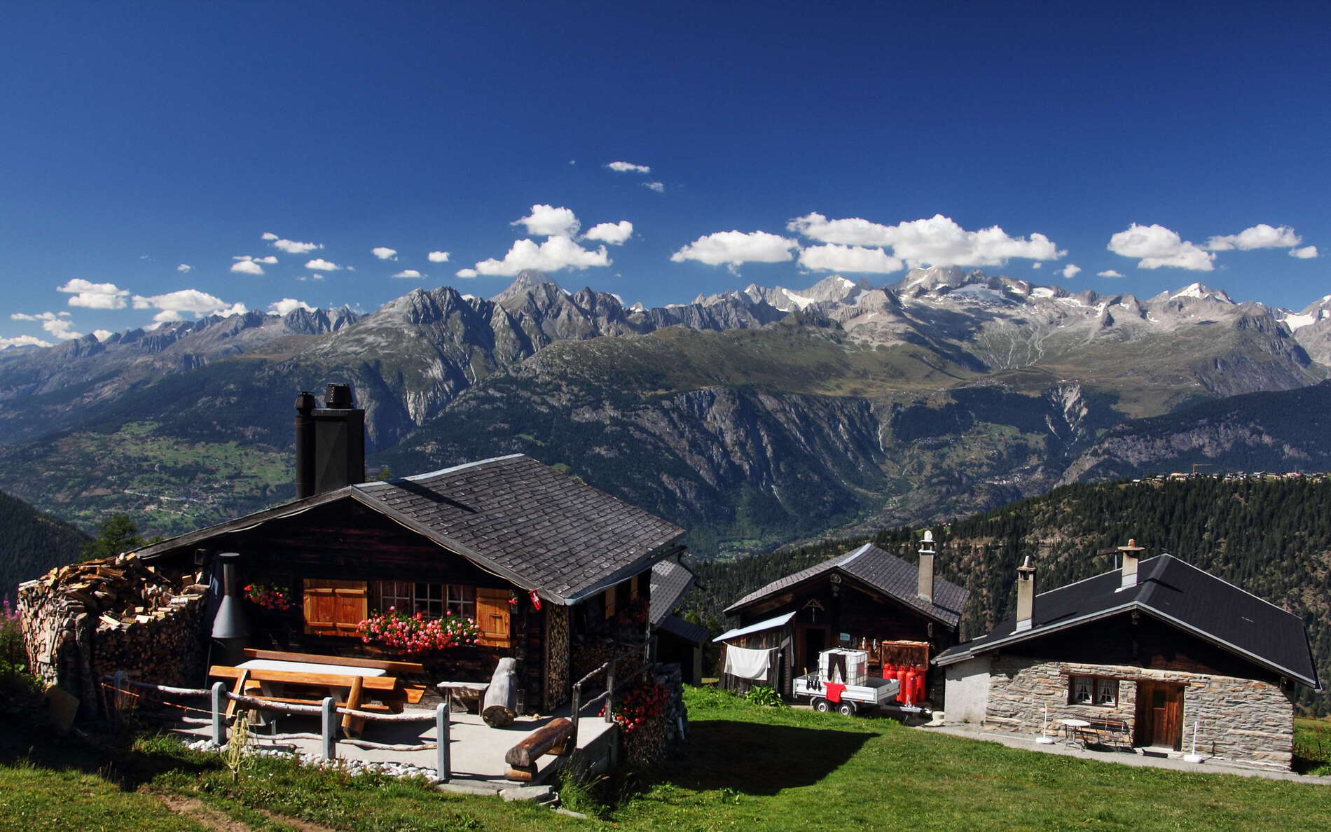 Brig | Wasenalp and Bernese Alps