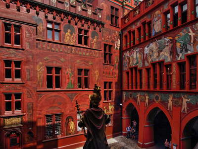 Basel Town Hall  |  Courtyard
