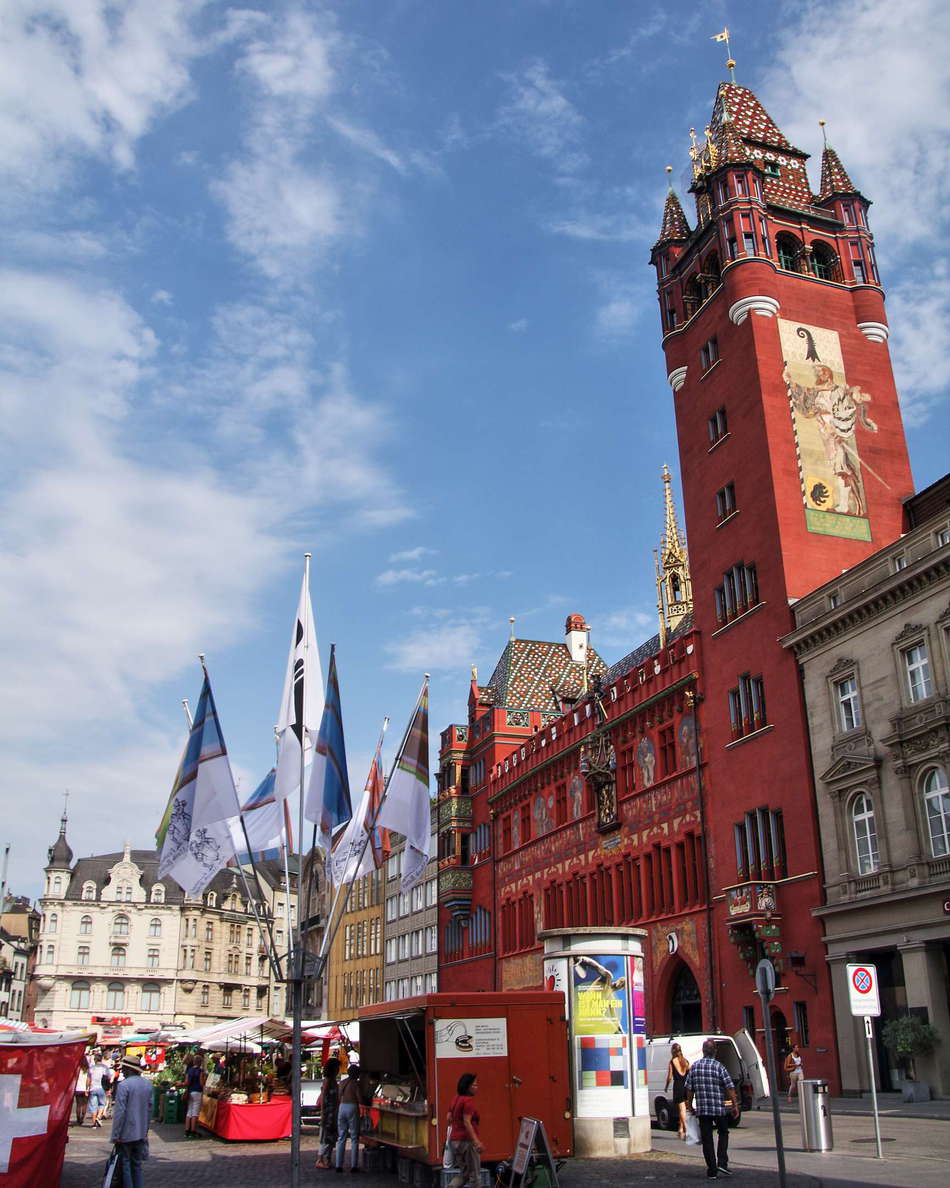 Basel  |  Marktplatz and town hall