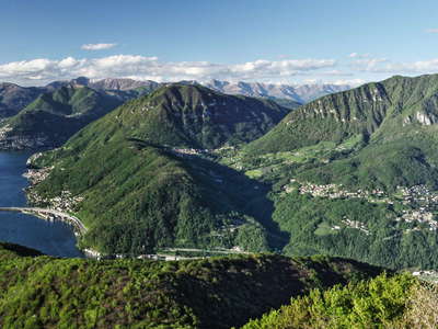 Lago di Lugano and Monte Generoso