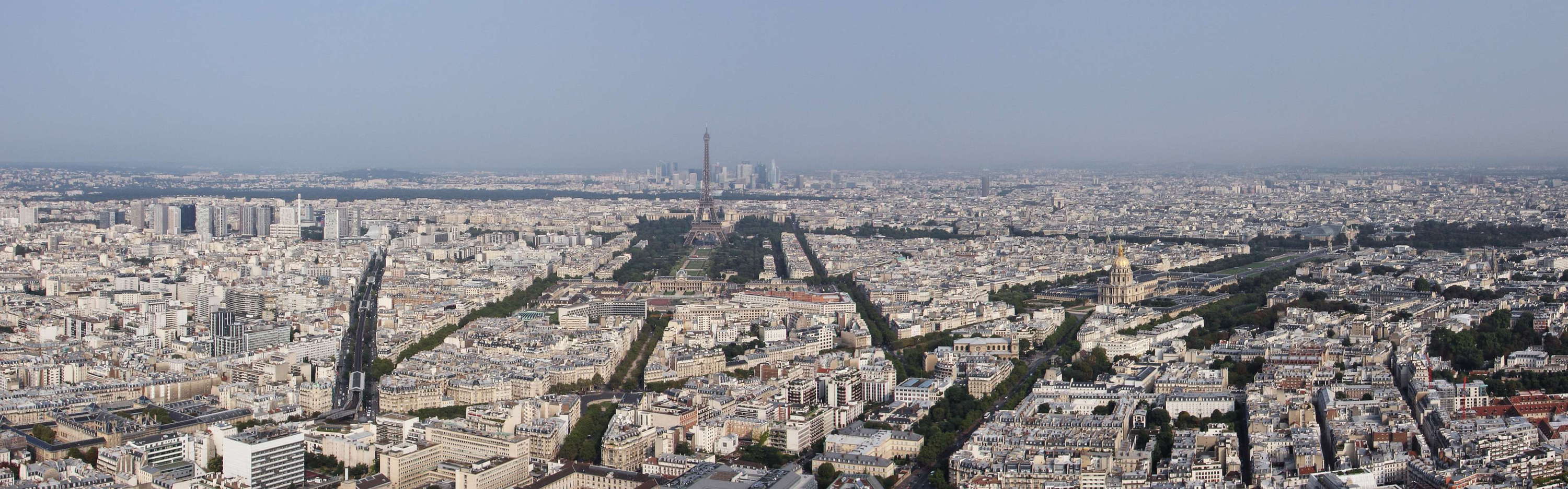 Paris | Panoramic view with Tour Eiffel
