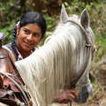 Cuenca Río Piedras  |  Woman with horse