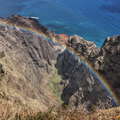 Nā Pali Coast  |  Awa'awapuhi Valley with rainbow