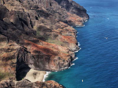 Nā Pali Coast with Honopū Sea Arch