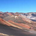 Haleakalā Crater with cinder cones