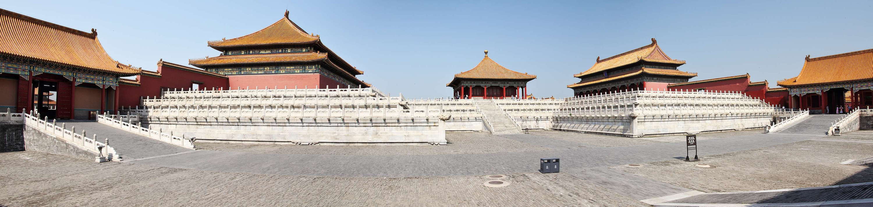 Beijing  |  Panorama of Forbidden City