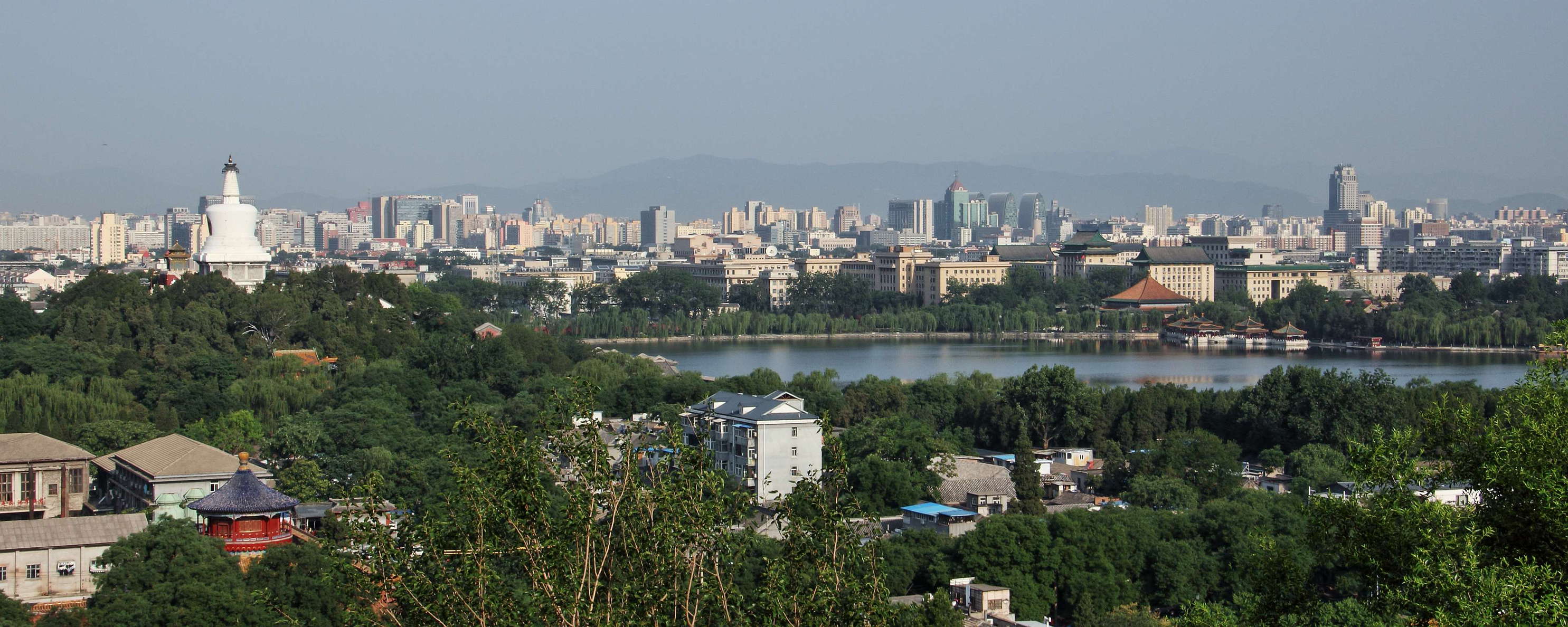 Beijing  |  City panorama with Beihai Park