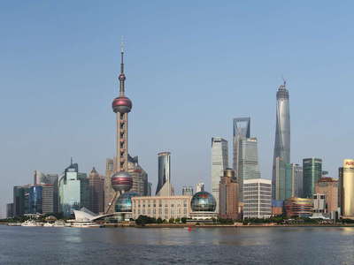 Shanghai  |  Panorama of Huangpu River and Pudong