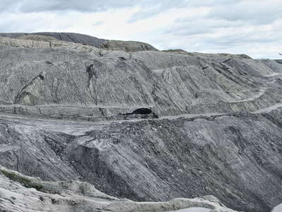 Baganuur  |  Brown coal mine with landslide