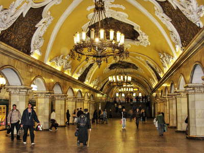 Moscow  |  Metro Komsomolskaya