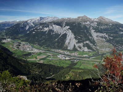 Rheintal Valley panorama