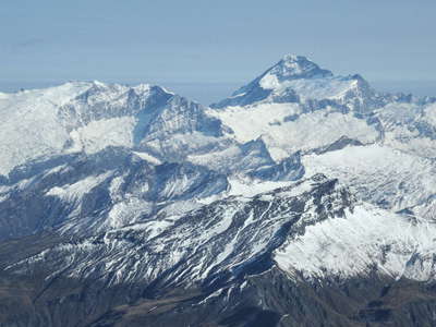 Rob Roy Peak and Mt. Aspiring / Tititea