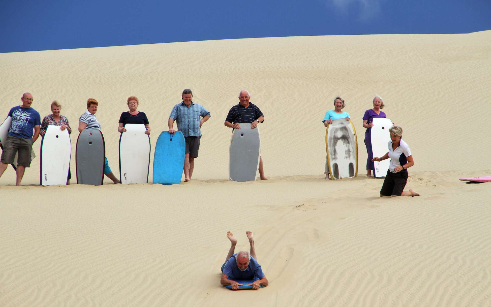 Te Paki  |  Sandboarding