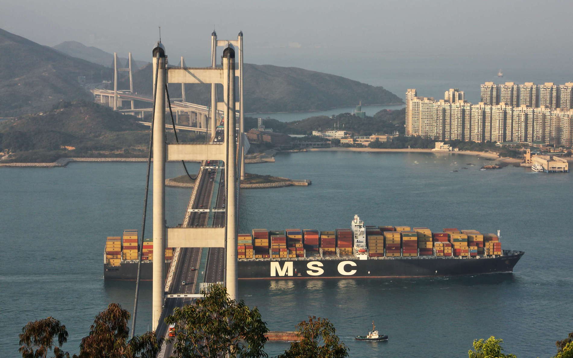 Hong Kong  |  Tsing Ma Bridge