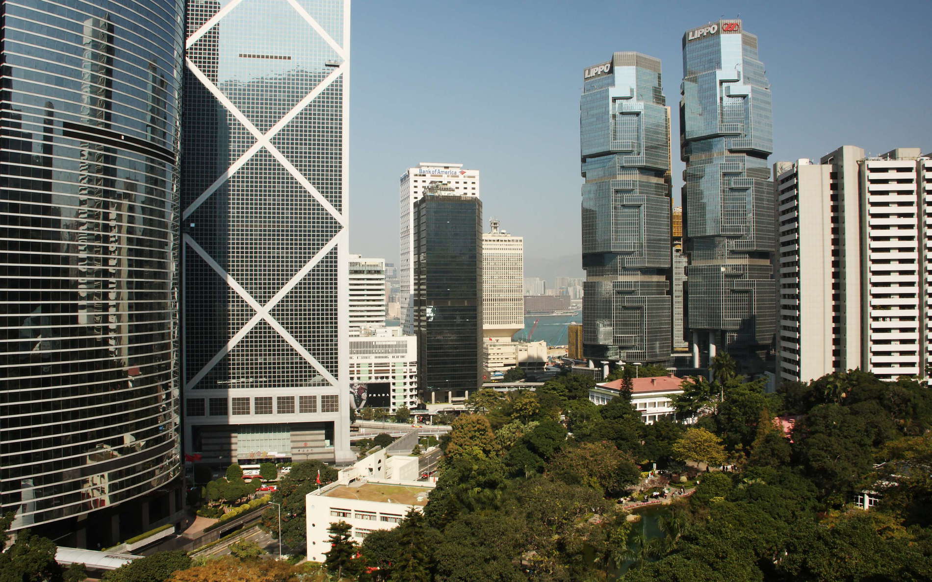 Location: Hong Kong Island, Bank of China Tower and the towers of the Lippo Centre in the background WI_cn347.jpg