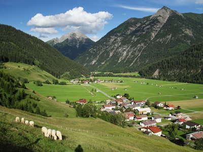 Lechtal Valley near Holzgau