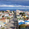 Punta Arenas with Estrecho de Magallanes