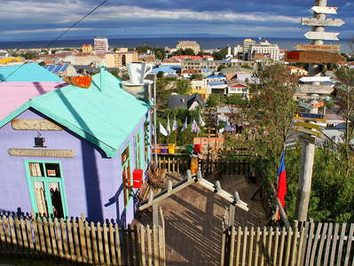 Punta Arenas  |  Colourful building