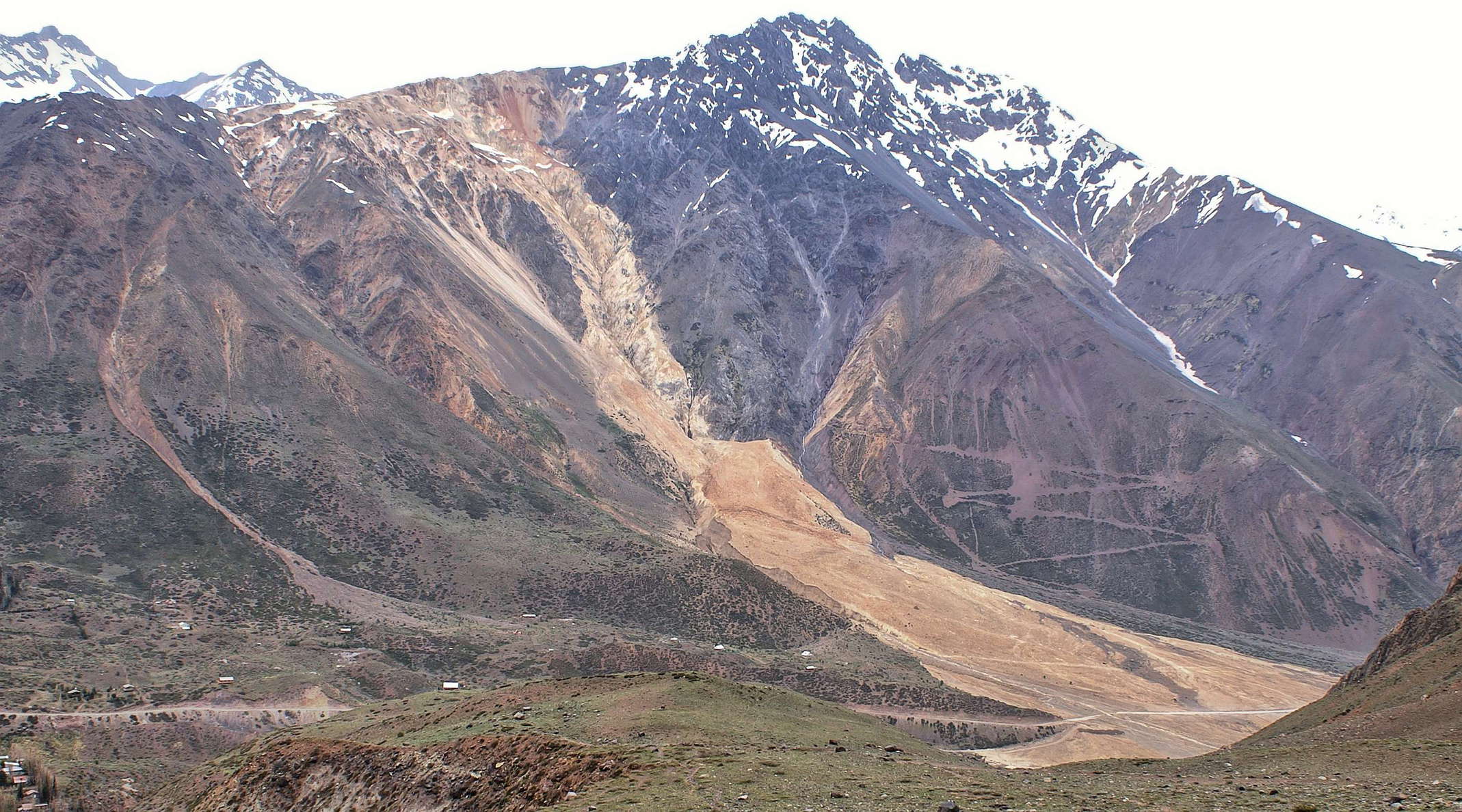 Cajón del Maipo | Debris avalanche