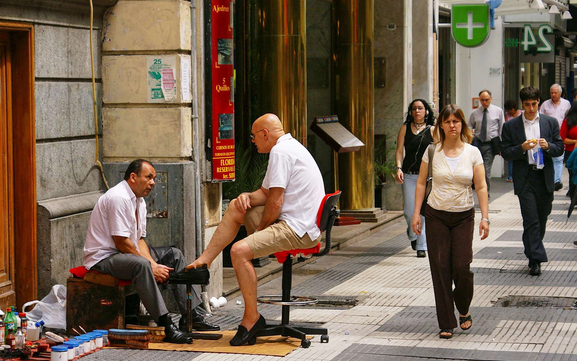 Buenos Aires | Shoe cleaning