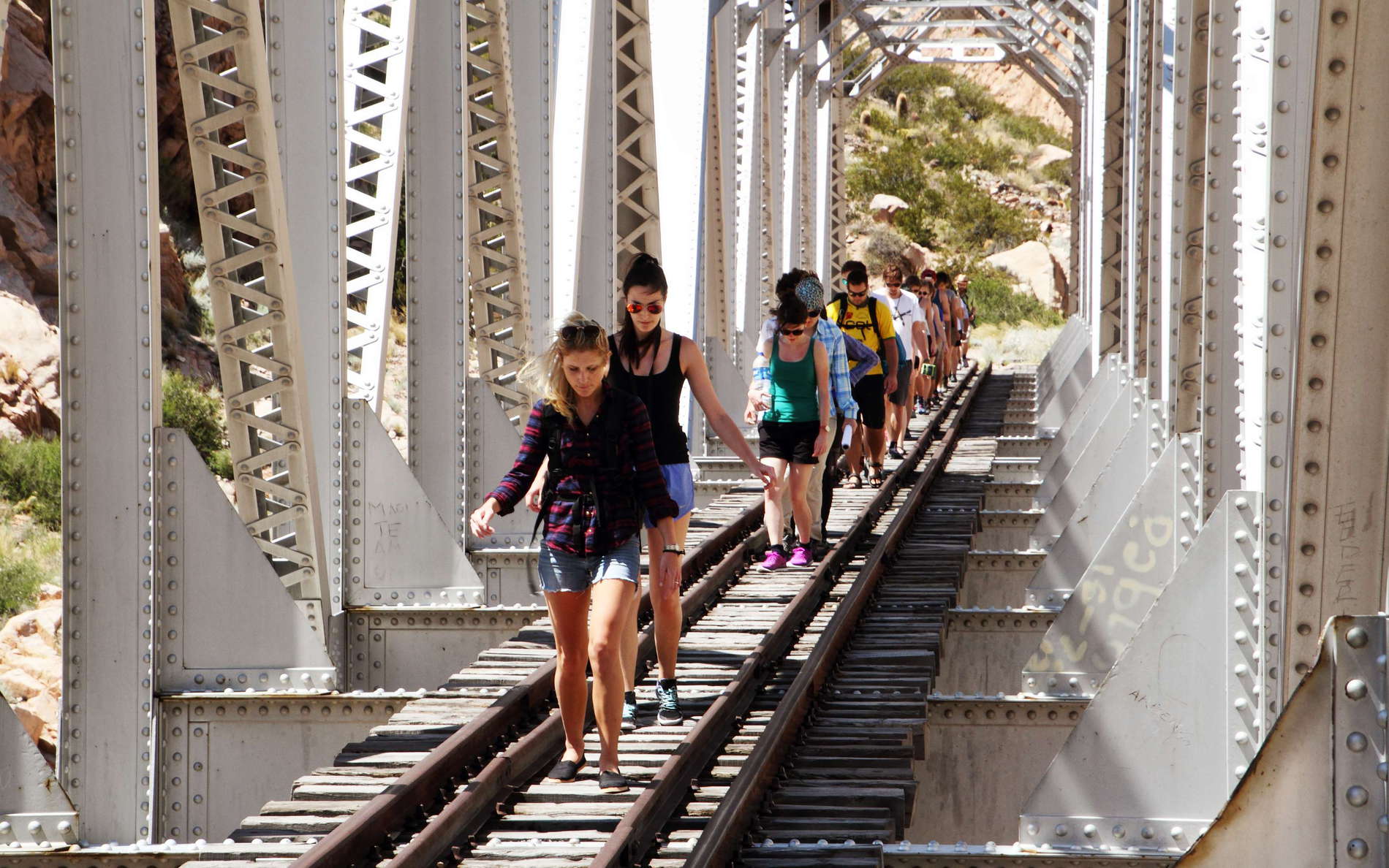 Valle Mendoza | Former railway bridge near Guido