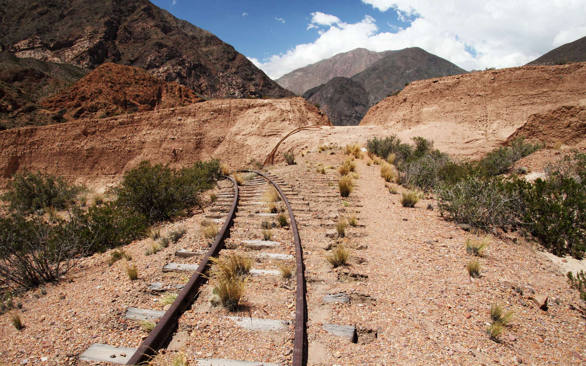 Valle Mendoza | Collapsed rail bridge