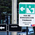 Puerto Montt | Tsunami evacuation sign