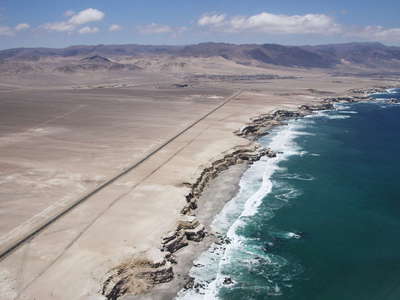 Antofagasta  |  Bahía Jorge with La Portada