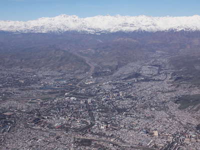 Dushanbe with Hissar Range
