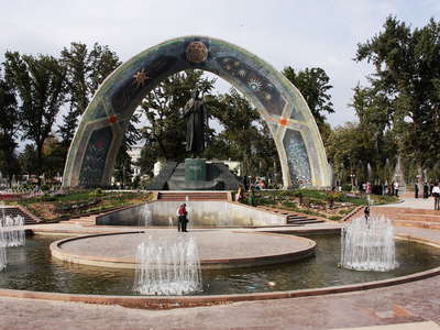 Dushanbe  |  Rudaki Monument