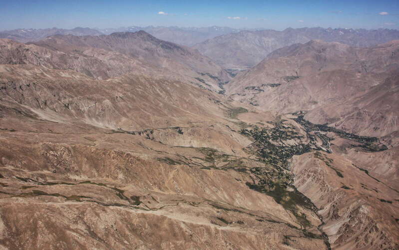 Shakhdara Valley and Tusion