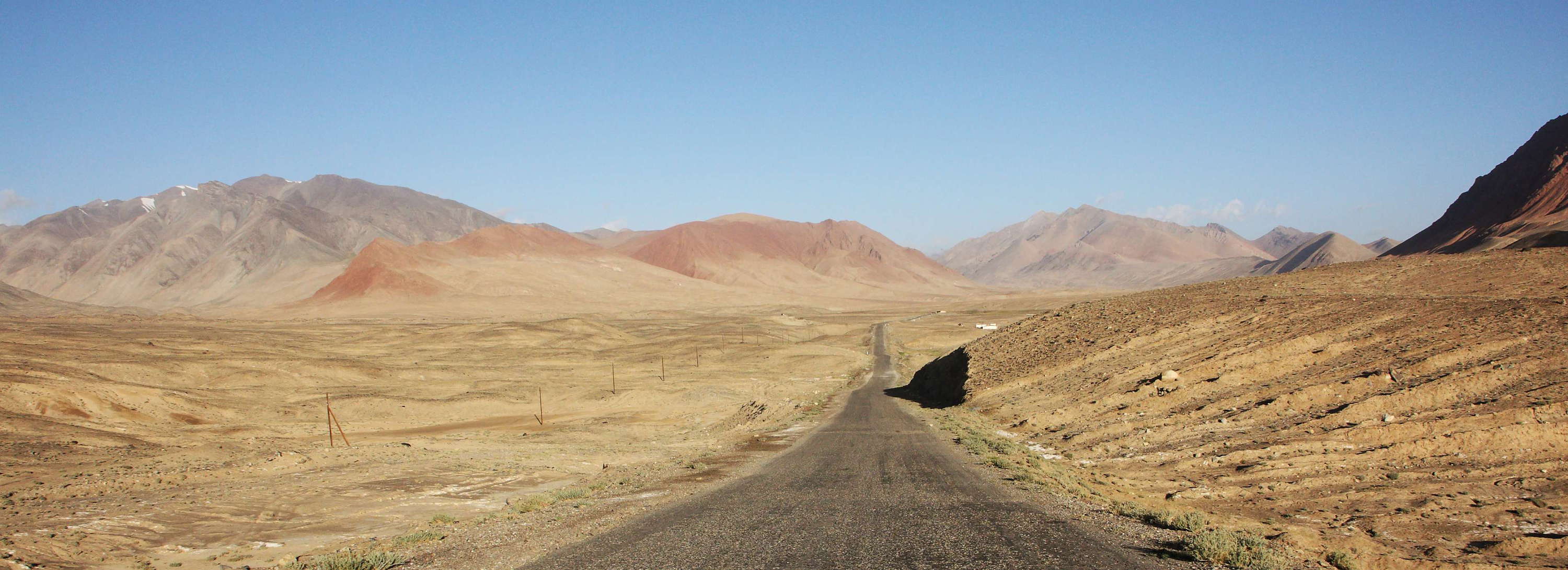 Akbaital Valley with Pamir Highway