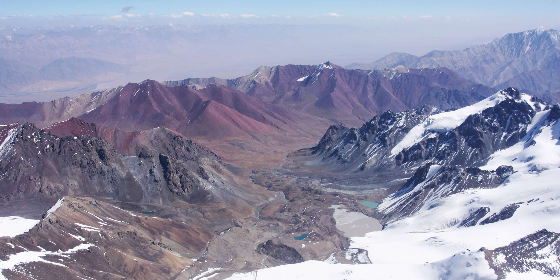 Trans Alai Range with Chan-Alai Valley