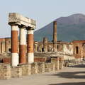 Pompeii | Forum with Vesuvio