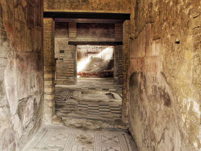 Herculaneum | Casa dell'Atrio a Mosaico