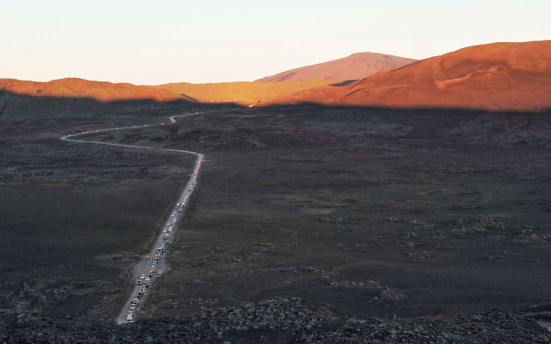 Plaine des Sables  |  Traffic jam