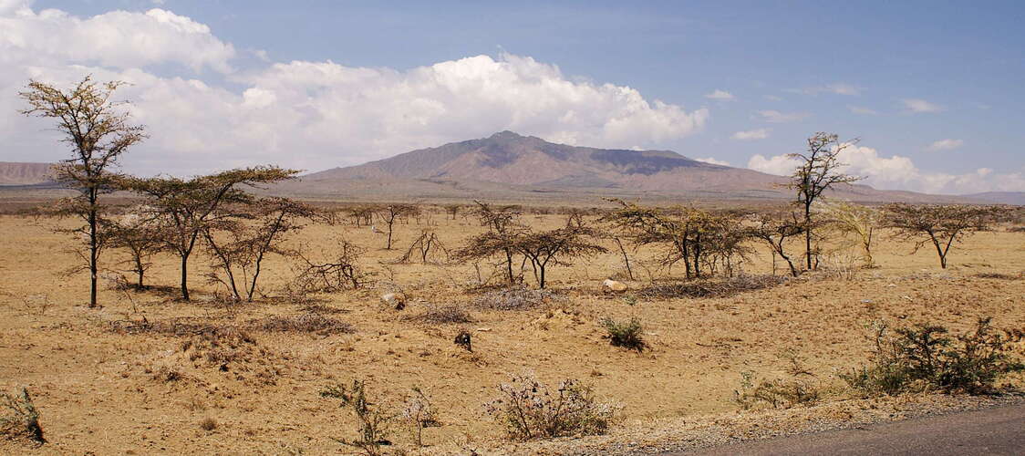 East African Rift Valley with Mt. Longonot