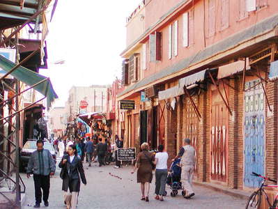 Marrakech  |  Street scene