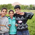 Tinghir  |  Boys in the Wadi Todgha