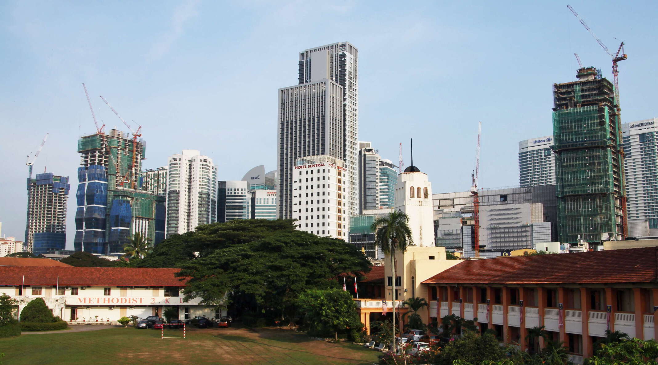 Kuala Lumpur  |  Methodist school and new business district