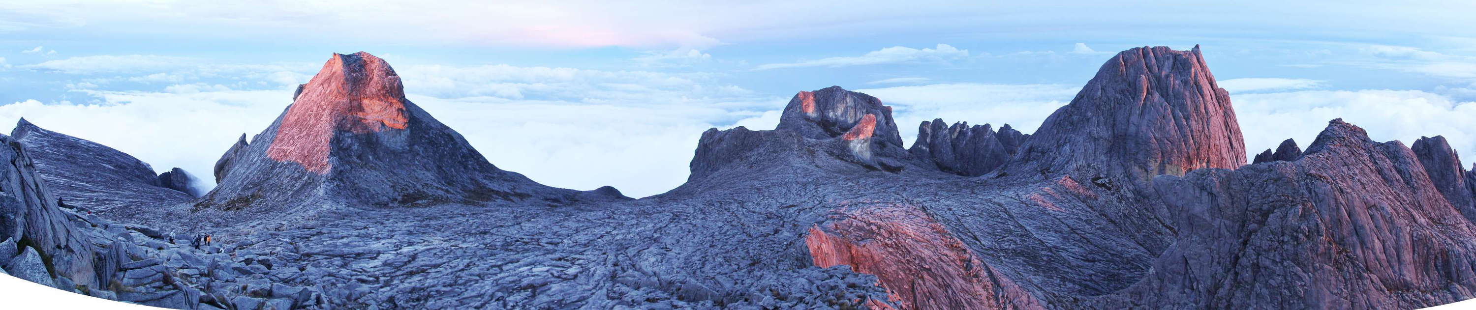 Kinabalu NP  |  Summit panorama