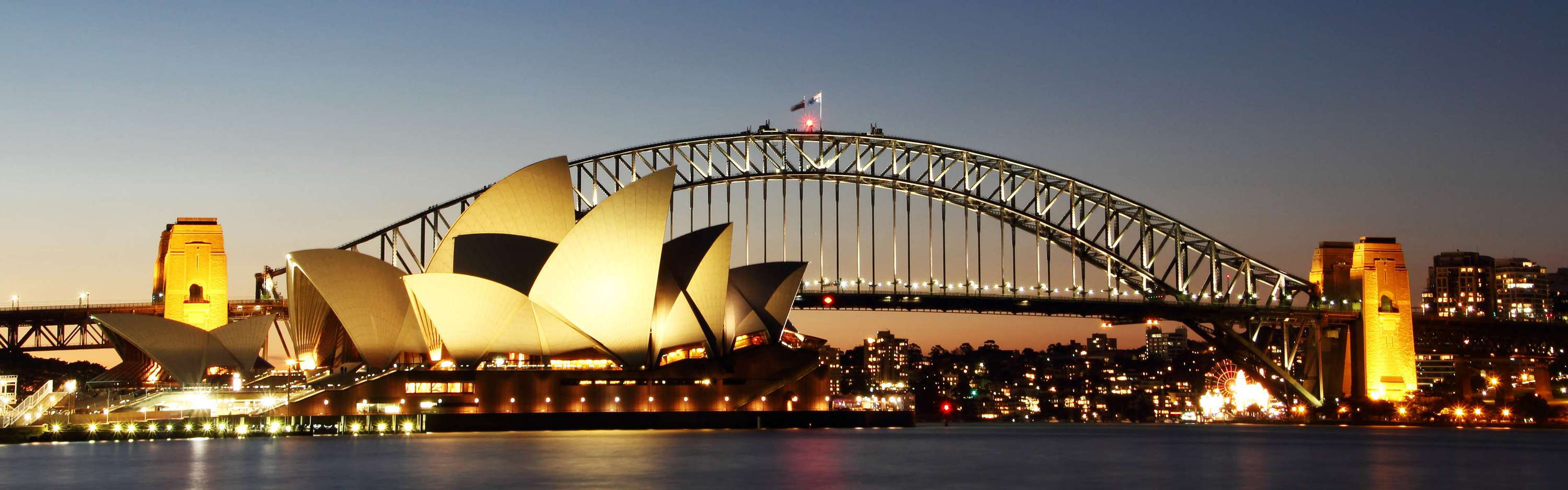 Sydney  |  Opera House and Harbour Bridge