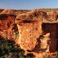 Watarrka NP  |  Kings Canyon with sandstone domes