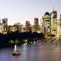 Brisbane River and skyline