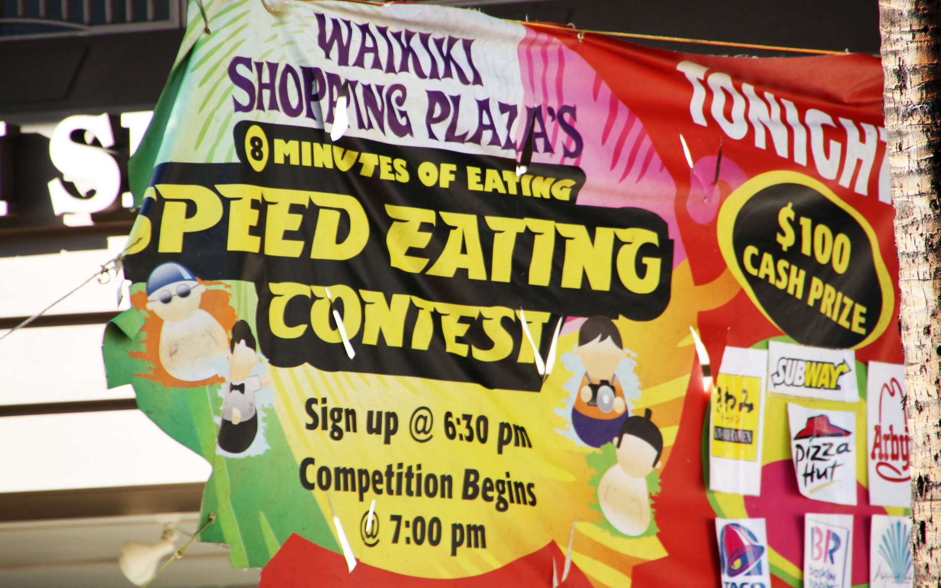 Honolulu  |  Speed eating competition