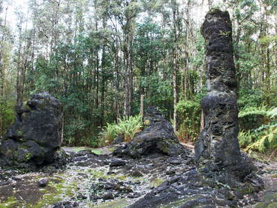 Pāhoa  |  Lava Tree State Monument