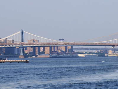 Brooklyn Bridge and Manhattan Bridge