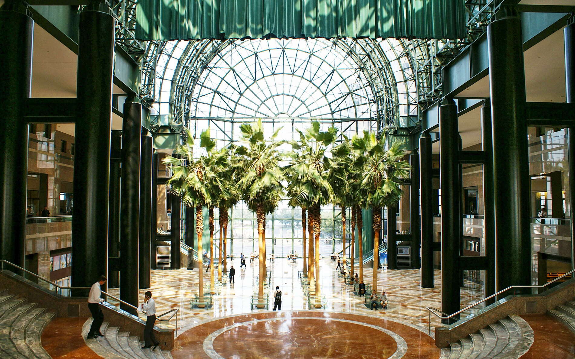 Lower Manhattan Winter Garden Atrium The World In Images