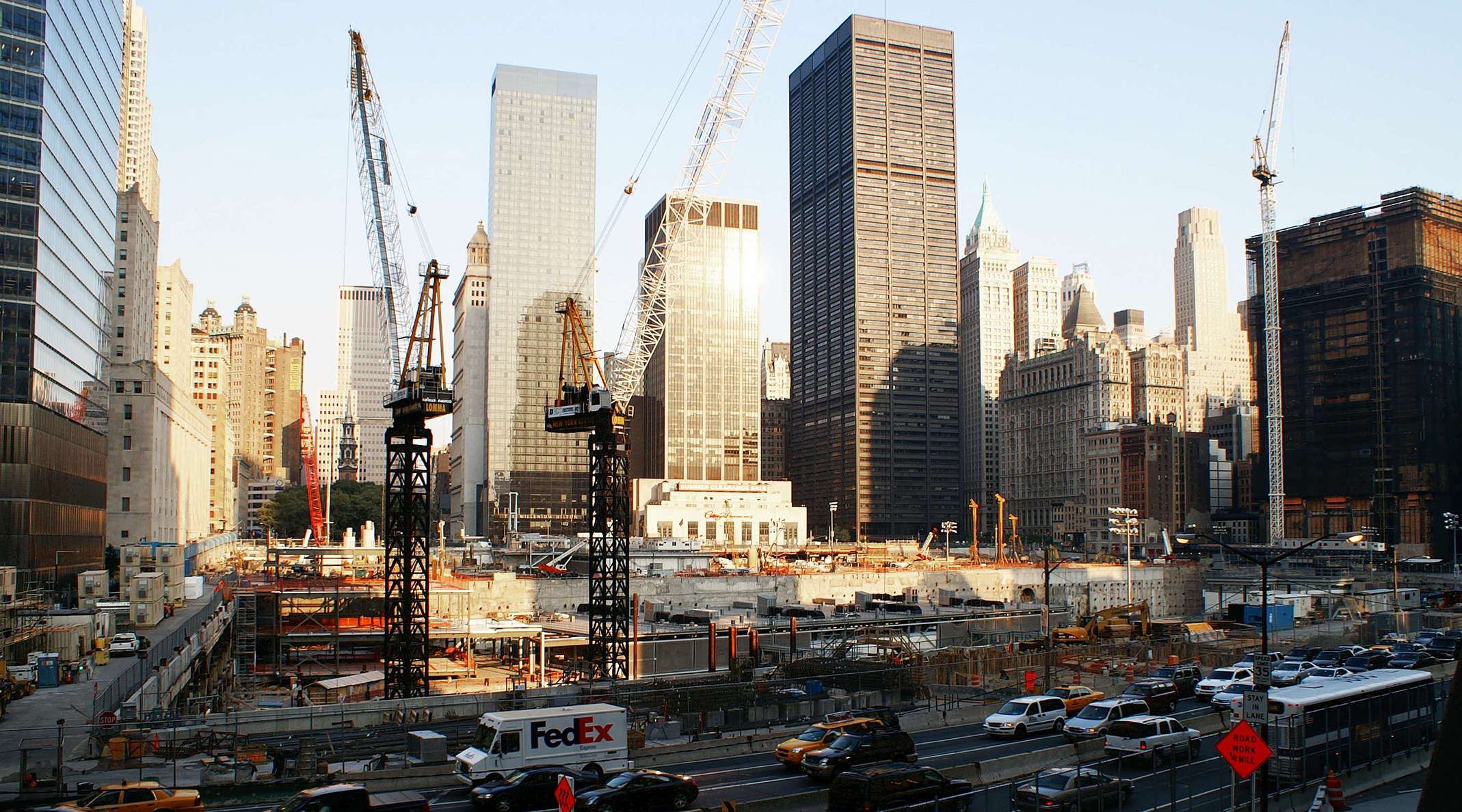 Lower Manhattan World Trade Center Site The World In Images